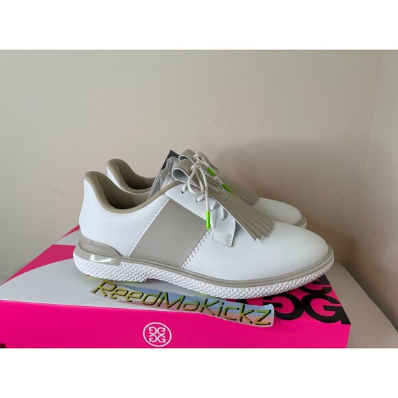 G/FORE GALLIVAN2R KILTIE GOLF SHOES STONE WOMENS SIZES GLF000037 - Picture 7 of 10